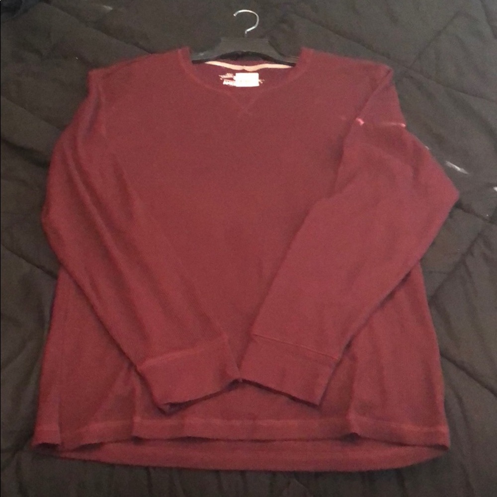 American Rag Thermal Long Sleeve - Maroon
